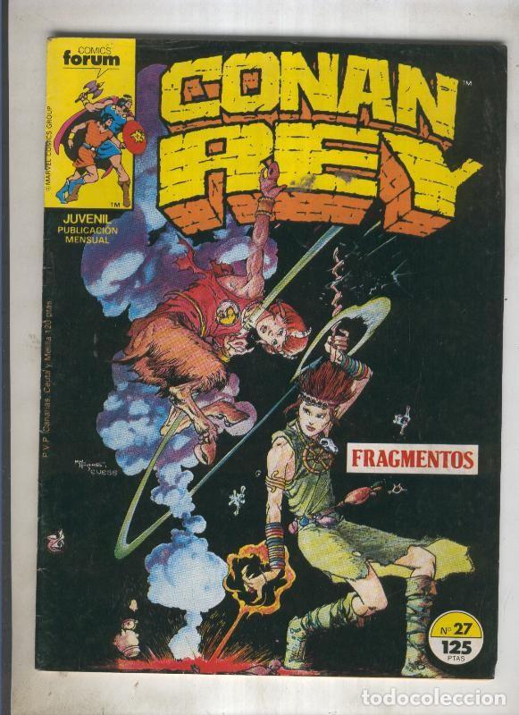 C&oacute;mics: Conan Rey numero 27 (numerado 1 en trasera) - Varios - Foto 1