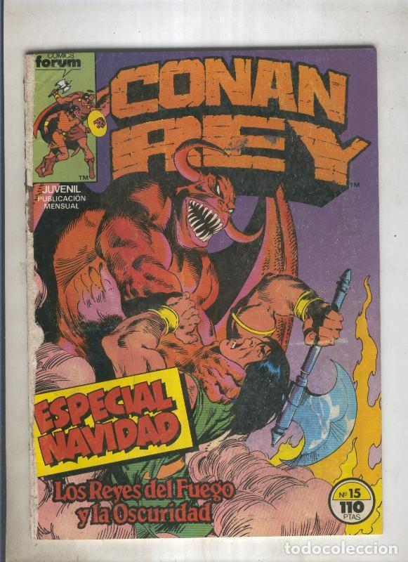 C&oacute;mics: Conan Rey numero 15 (numerado 1 en trasera) - Varios - Foto 1