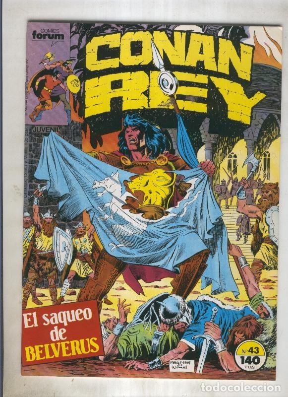 C&oacute;mics: Conan Rey numero 43 (numerado 2 en trasera) - Varios - Foto 1