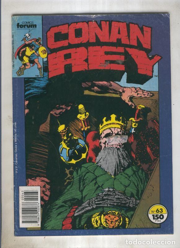 C&oacute;mics: Conan Rey numero 63 (numerado 5 en trasera) - Varios - Foto 1