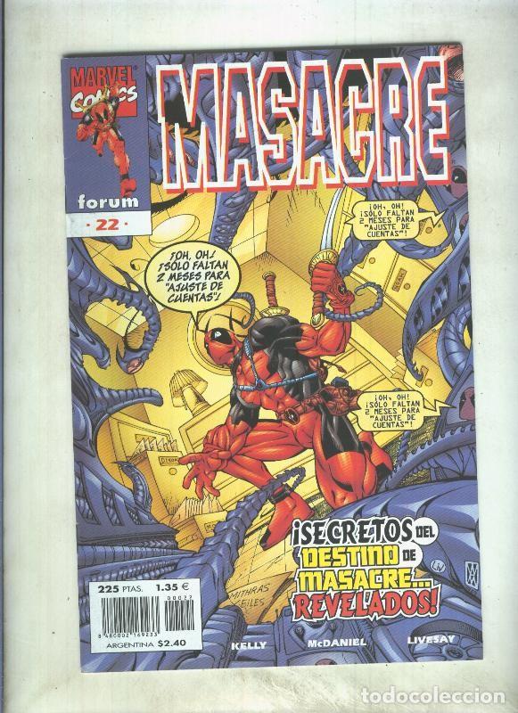 C&oacute;mics: Masacre volumen 3 numero 22 - Varios - Foto 1