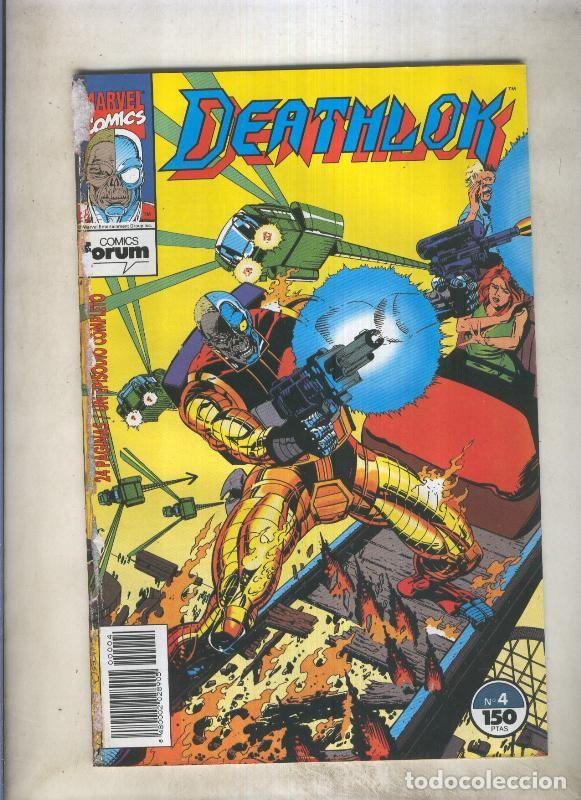 C&oacute;mics: Deathlok numero 04: procede de retapado - Varios - Foto 1