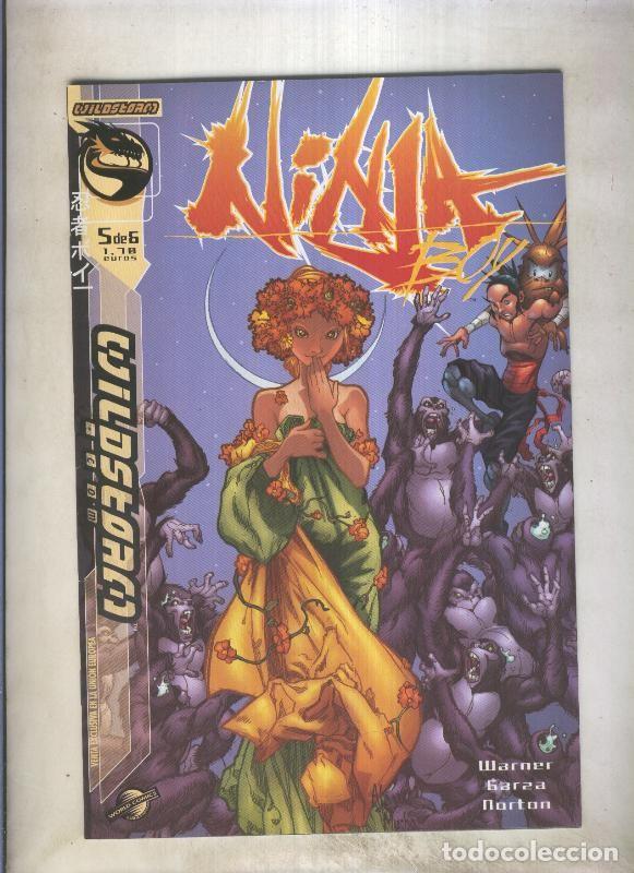 Comics : Ninja Boy numero 05: chic asesina mono magico - Warner-Garza-Norton