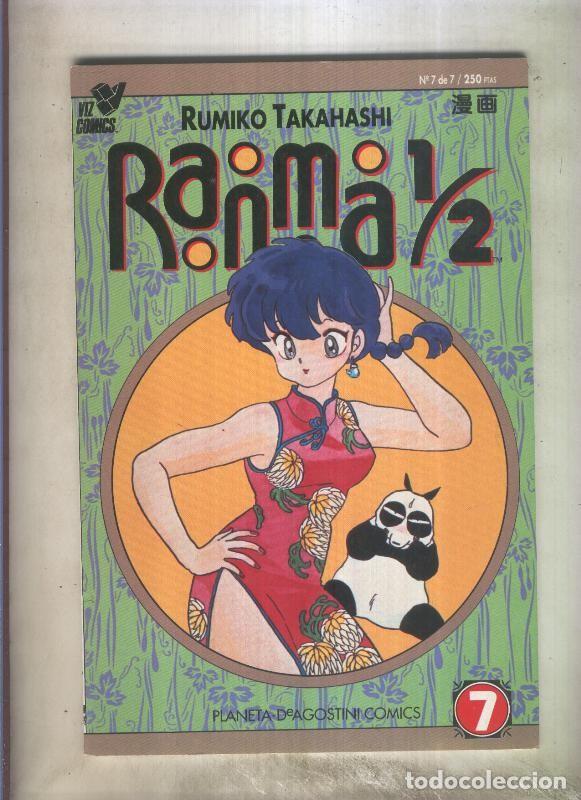 Comics: Ranma 1/2 volumen 1 numero 7 (fin de este primer volumen) - Rumiko Takahashi