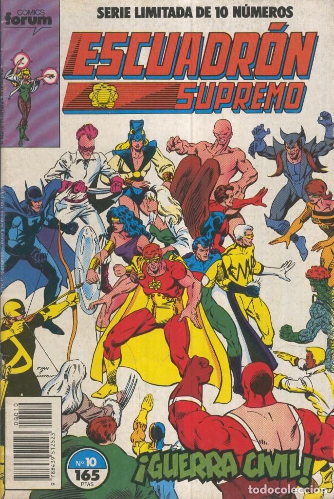 Comics: ESCUADRON SUPREMO, Vol.1 No.10: Las heces de la victoria - Bob Hall