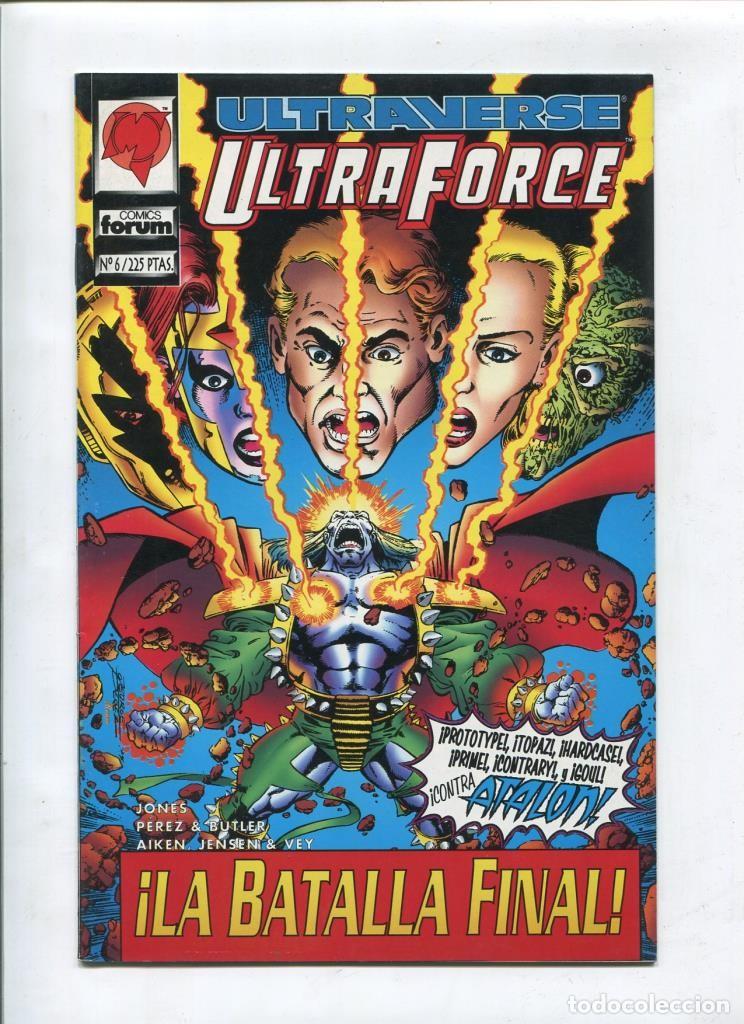 C&oacute;mics: Ultraverse: UltraForce numero 6: Golpe final - Varios - Foto 1