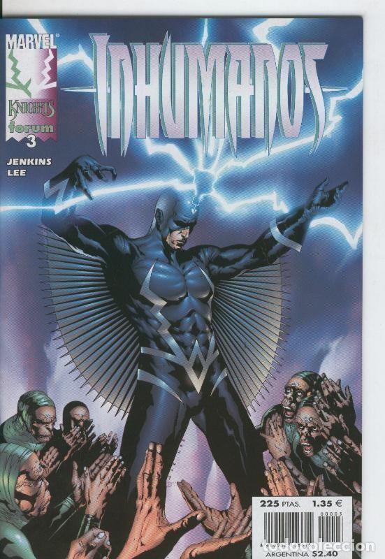 Comics: Marvel Knights: Inhumanos numero 03 - Jenkins-Lee