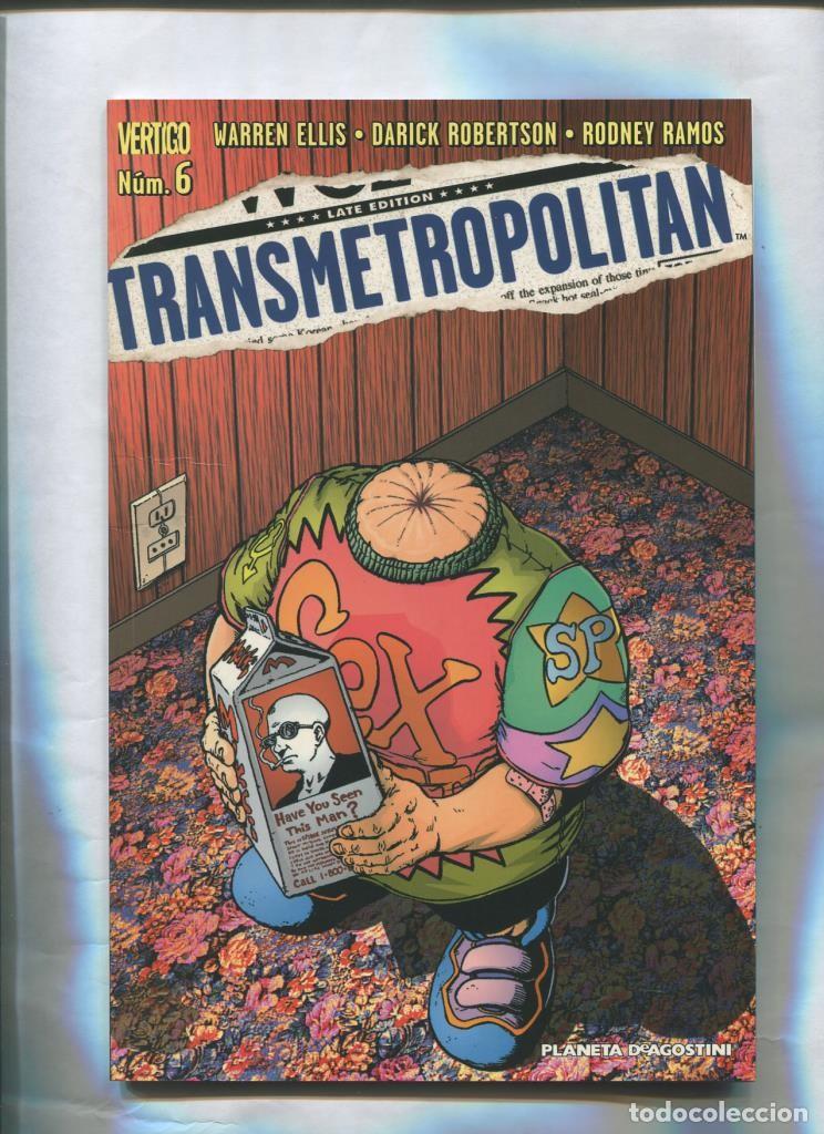 C&oacute;mics: Vertigo: Transmetropolitan numero 06 - Warren Ellis-Darick Robertson