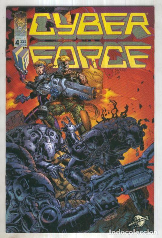 Comics: CYBER FORCE Vol.2 No.04: Kraken (World Comics 1996) - Brandon Peterson