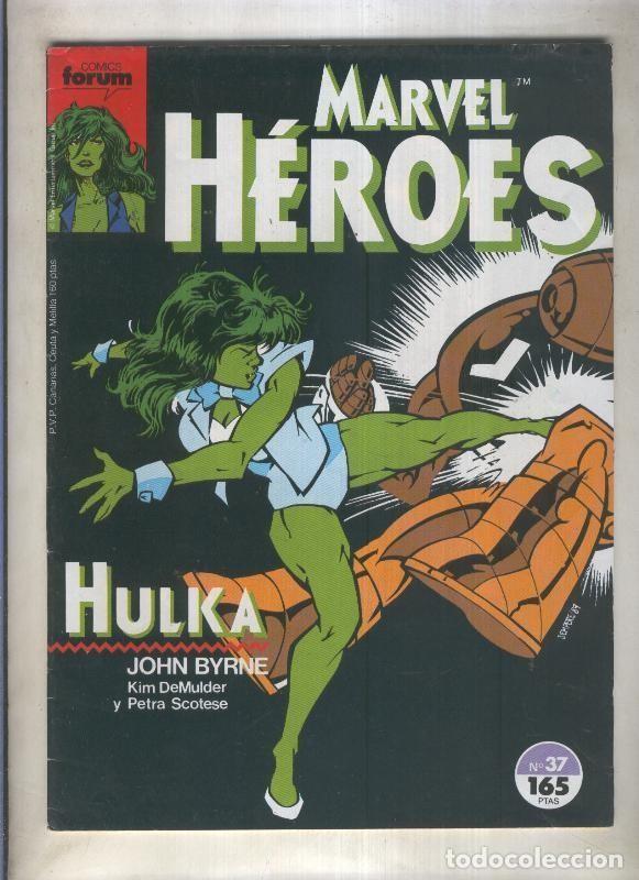 C&oacute;mics: Marvel Heroes numero 37: Hulka (numerado 2 en trasera) - Varios - Foto 1