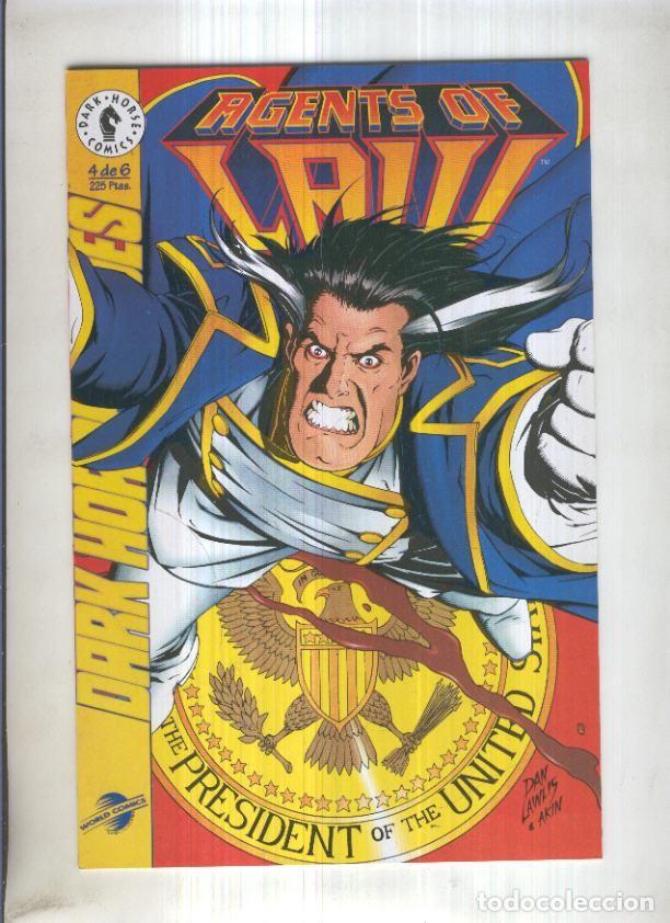 Comics: AGENTS OF LAW, Vol.01 Numero 04: Venga a nosotros tu reino (World Comics 1997) - Keith Giffen