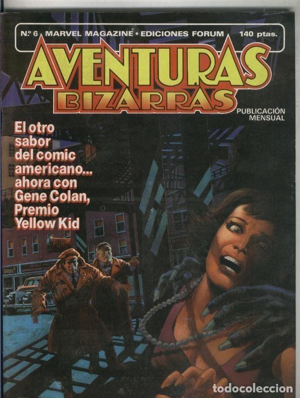 Fumetti: Aventuras Bizarras numero 06: Maestros del crimen (numerado 3 en interior cubierta) - Gene Colan