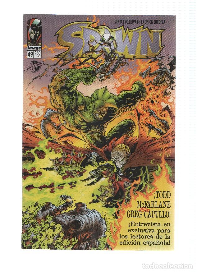 C&oacute;mics: SPAWN, Volumen 1 Numero 49: Mesias (World Comics) - Todd McFarlane - Foto 1