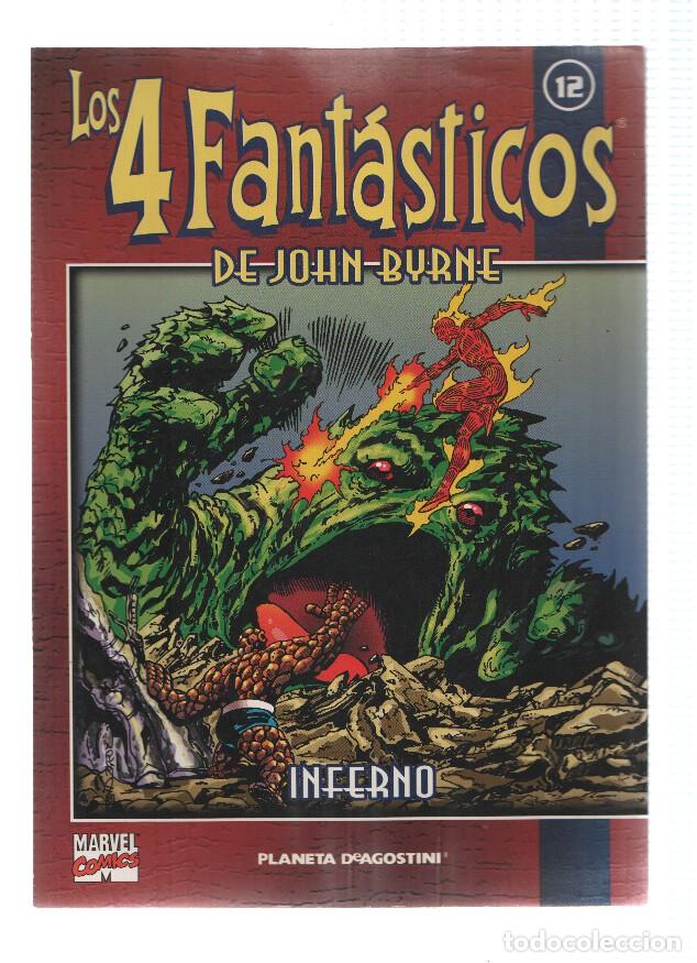 Comics: Los 4 Fantasticos de John Byrne coleccionable numero 12: Inferno - John Byrne