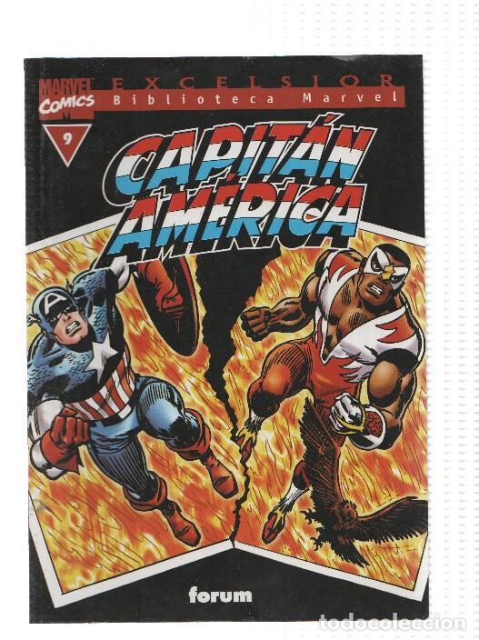 C&oacute;mics: Biblioteca Marvel Excelsior: Capitan America numero 9 - varios - Foto 1