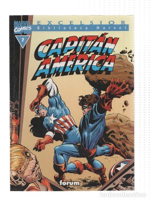 Comics: Biblioteca Marvel Excelsior: Capitan America numero 7 - varios