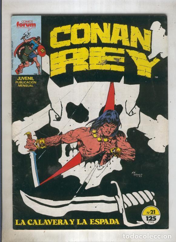 C&oacute;mics: Conan Rey numero 21 (numerado 5 en trasera) - Varios - Foto 1