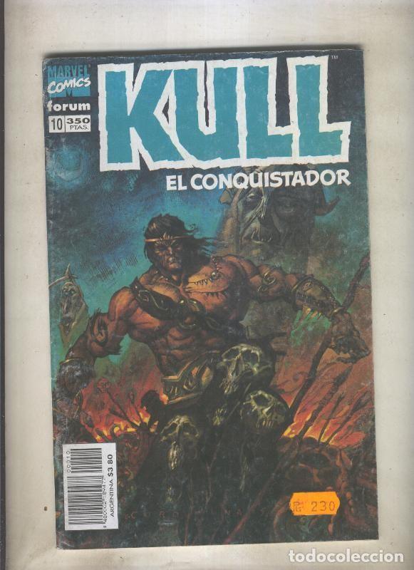 C&oacute;mics: Kull el conquistador numero 10 (numerado 1 en trasera) - Varios - Foto 1