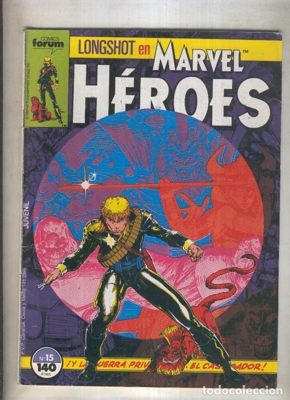 C&oacute;mics: Marvel Heroes numero 15: Longshot (numerado 2 en trasera) - Varios - Foto 1