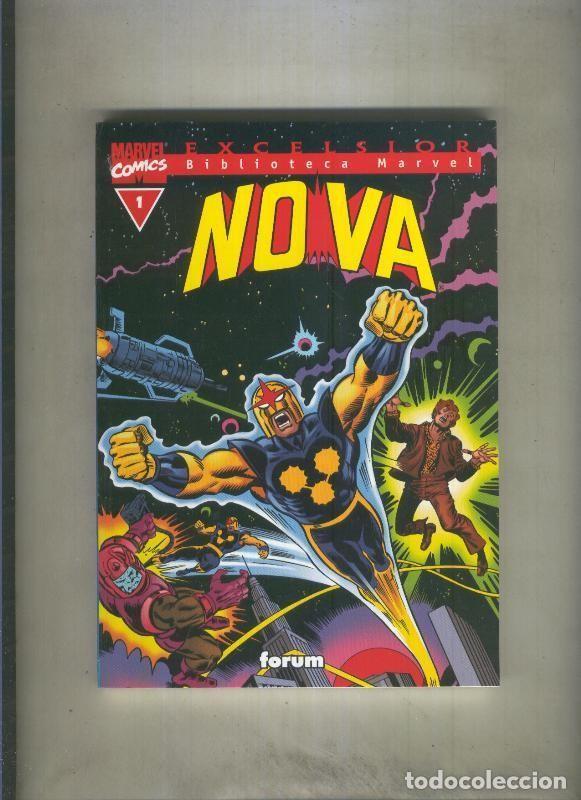 C&oacute;mics: Biblioteca Marvel Excelsior: Nova numero 1 - varios - Foto 1