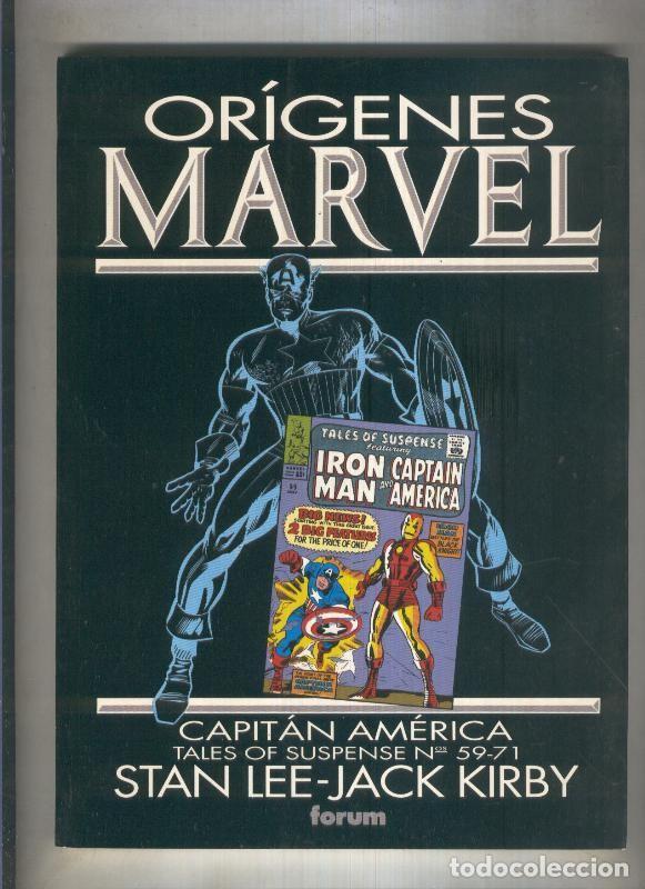 C&oacute;mics: Origenes Marvel numero 09: Capitan America - Stan Lee-Steve Ditko - Foto 1
