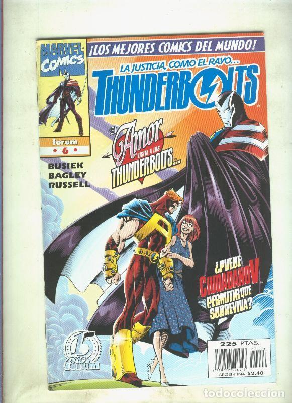 Comics: Thunderbolts volumen 1 numero 06 (subrayado parte del credito) - Kurt Busiek