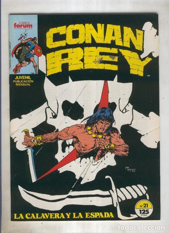 C&oacute;mics: Conan Rey numero 21 (numerado 4 en trasera) - Varios - Foto 1