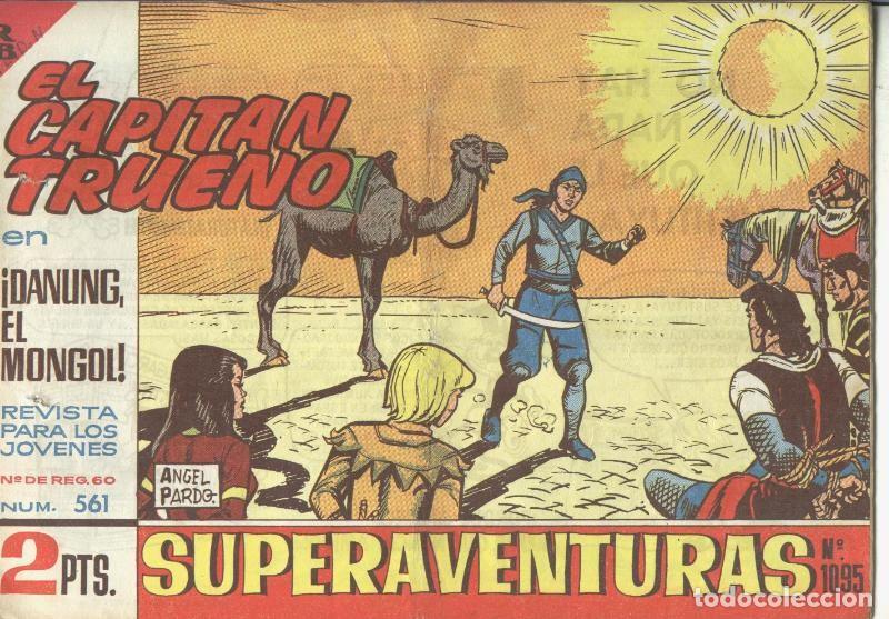 Comics: El Capitan Trueno original numero 561: Danung, el mongol - Angel Pardo