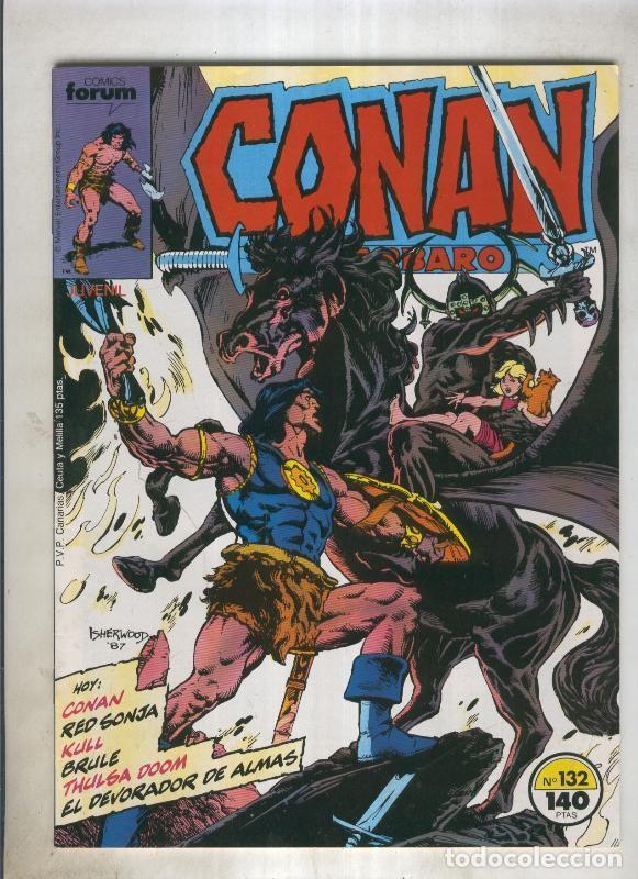 C&oacute;mics: Conan el Barbaro primera edicion numero 132 (numerado 1 en trasera) - Foto 1