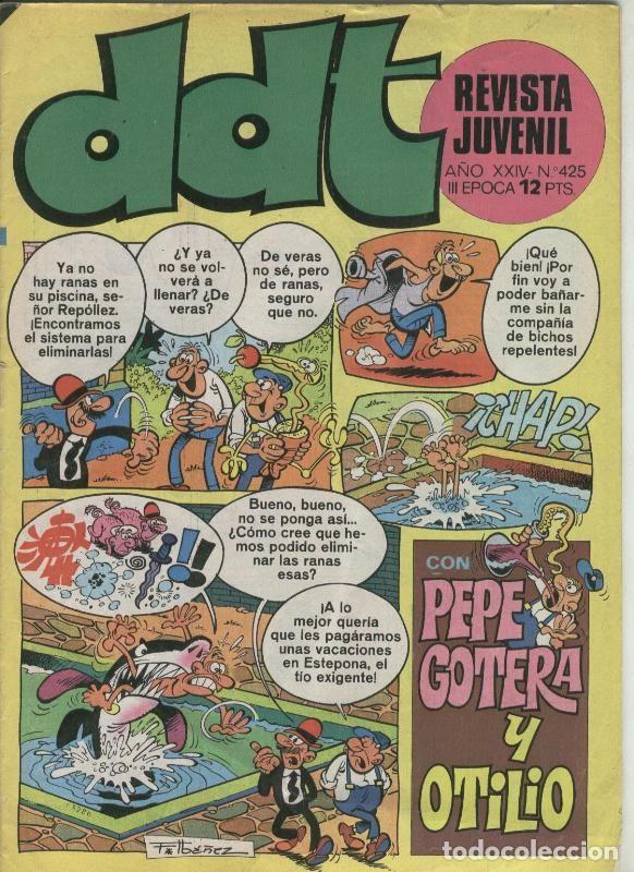C&oacute;mics: DDT tercera epoca numero 425 - Varios - Foto 1