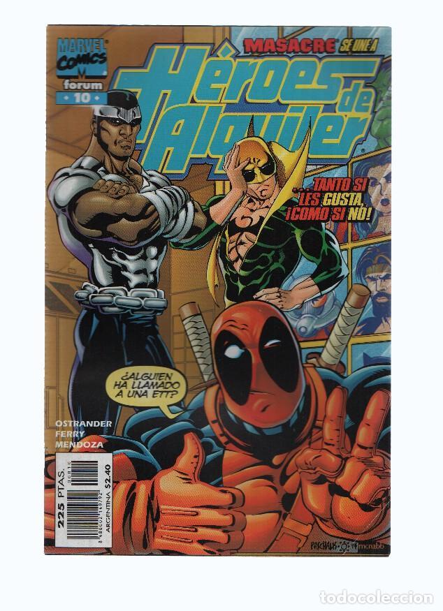 Comics: HEROES DE ALQUILER, Vol. 1, Numero 10: &iexcl;Aliados Forzosos! (Forum 1998) - John Ostrander