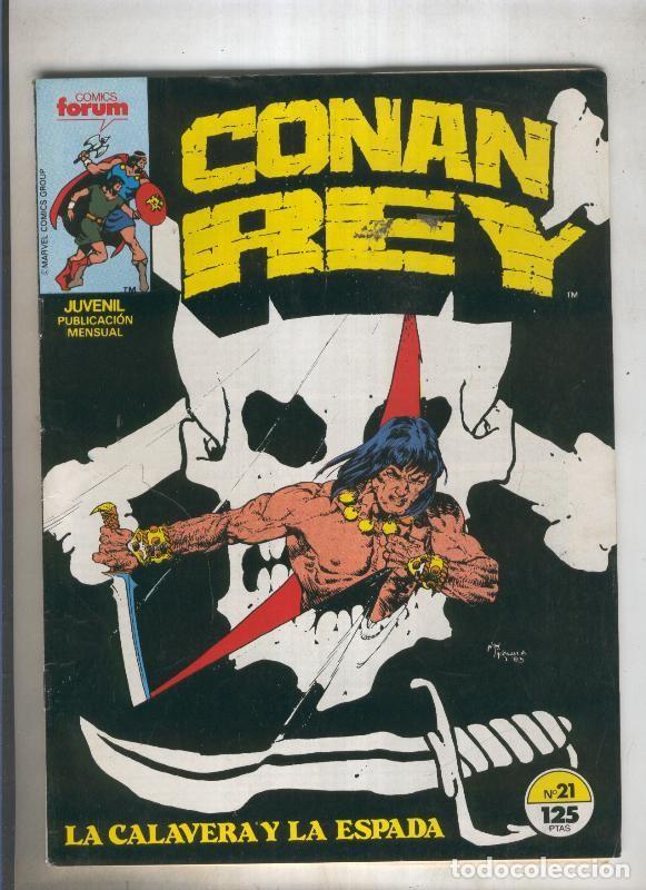 C&oacute;mics: Conan Rey numero 21 (numerado 1 en trasera) - Varios - Foto 1