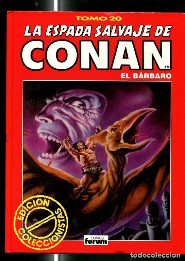 C&oacute;mics: La Espada Salvaje de Conan edicion coleccionista tomo rojo numero 20 - varios