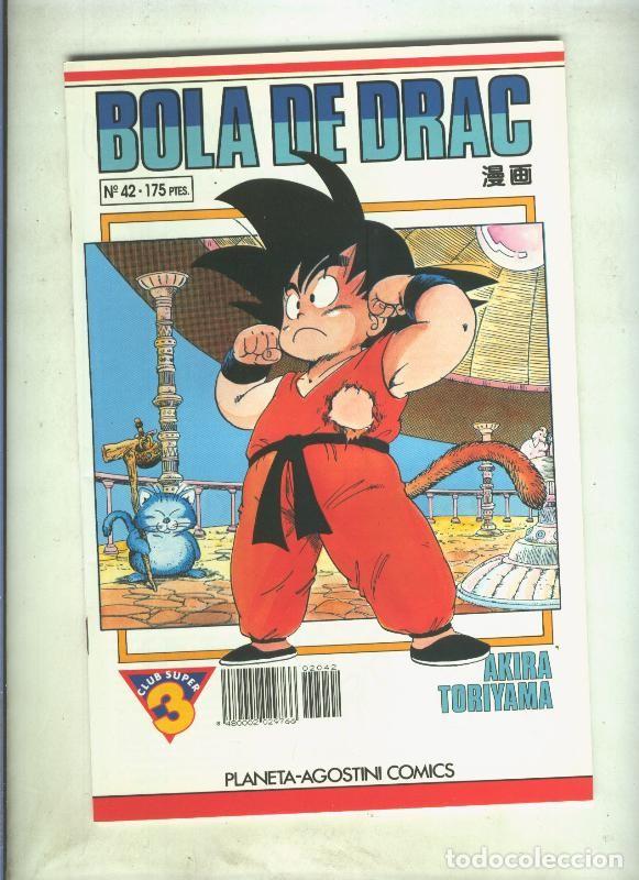 C&oacute;mics: Bola de Drac serie blanca numero 042 (numerado 1 en trasera) - Akira Toriyama