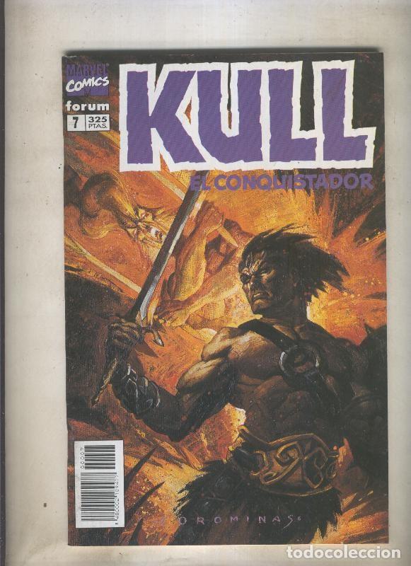 C&oacute;mics: Kull el conquistador numero 07 (numerado 1 en trasera) - Varios - Foto 1