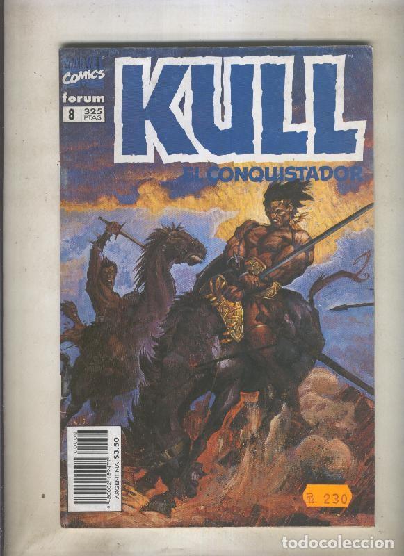 C&oacute;mics: Kull el conquistador numero 08 (numerado 2 en trasera) - Varios - Foto 1
