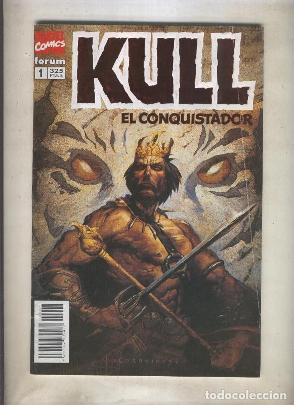 C&oacute;mics: Kull el conquistador numero 01 (numerado 3 en trasera) - Varios - Foto 1