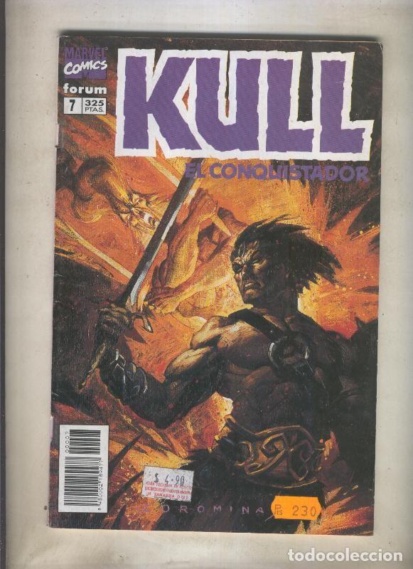 C&oacute;mics: Kull el conquistador numero 07 (numerado 2 en trasera) - Varios - Foto 1