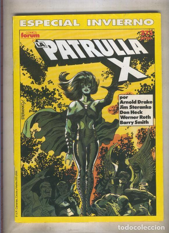 Fumetti: La Patrulla X especial invierno 1990 (numerado 2 en interior cubierta) - Arnold Drake - Jim Steranko