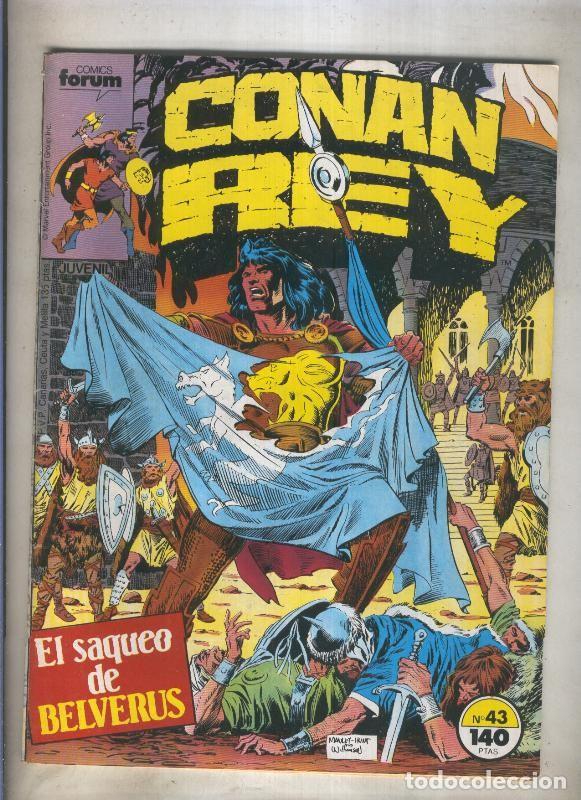C&oacute;mics: Conan Rey numero 43 (numerado 1 en trasera) - Varios - Foto 1
