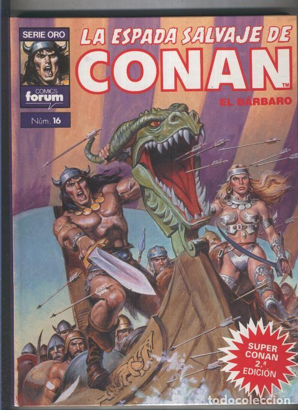 C&oacute;mics: Super Conan segunda edicion numero 16: Un enemigo implacable - Varios - Foto 1