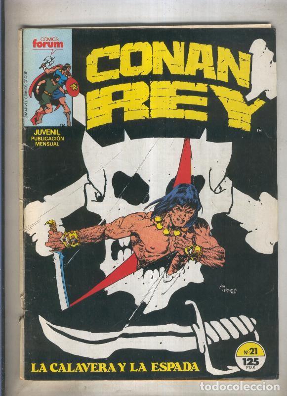 C&oacute;mics: Conan Rey numero 21 (numerado 1 en trasera) - Varios - Foto 1