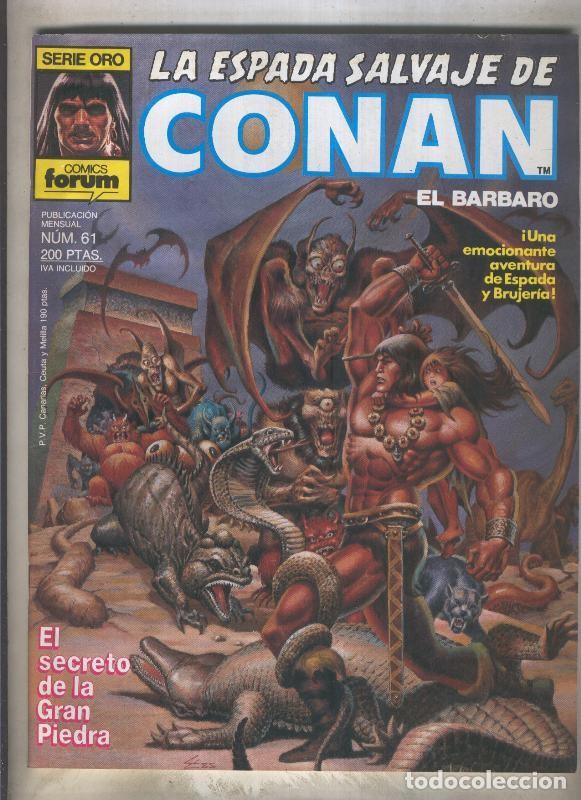 C&oacute;mics: La Espada Salvaje de Conan primera edicion numero 061 - Varios - Foto 1