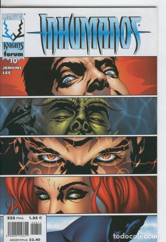 Comics: Marvel Knights: Inhumanos numero 10 - Jenkins-Lee