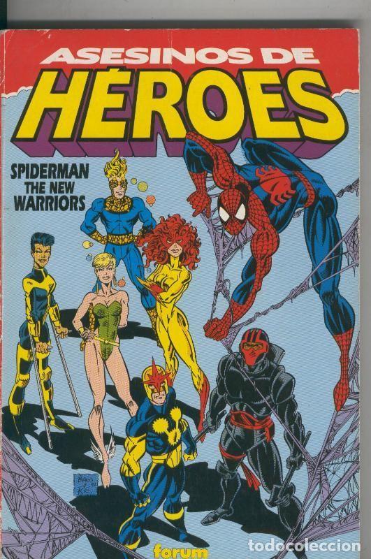 C&oacute;mics: Spiderman-The New Warriors: Asesinos de Heroes - David Michelinie-Scott McDaniel