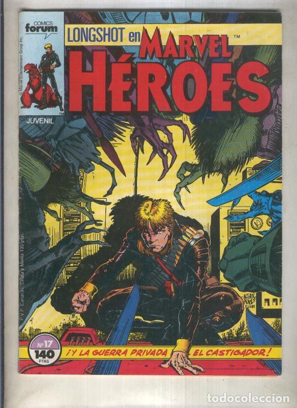 C&oacute;mics: Marvel Heroes numero 17: Longshot (numerado 4 en trasera) - Varios - Foto 1