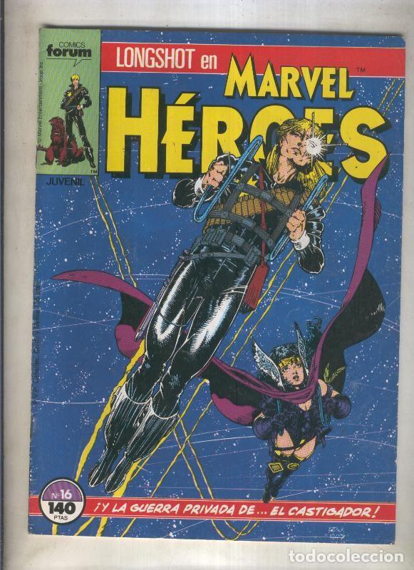 C&oacute;mics: Marvel Heroes numero 16: Longshot (numerado 2 en trasera) - Varios - Foto 1