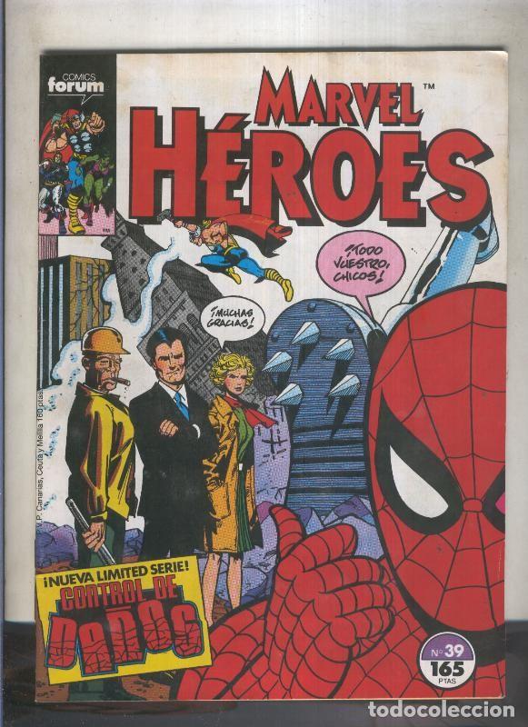 C&oacute;mics: Marvel Heroes numero 39: Control de Da&ntilde;os (numerado 2 en trasera) - Varios - Foto 1