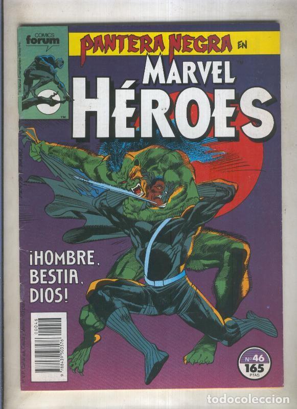 C&oacute;mics: Marvel Heroes numero 46: Pantera Negra (numerado 3 en trasera) - Varios - Foto 1