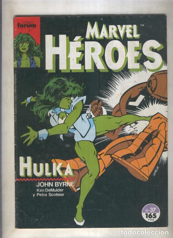 C&oacute;mics: Marvel Heroes numero 37: Hulka (numerado 3 en trasera) - Varios - Foto 1